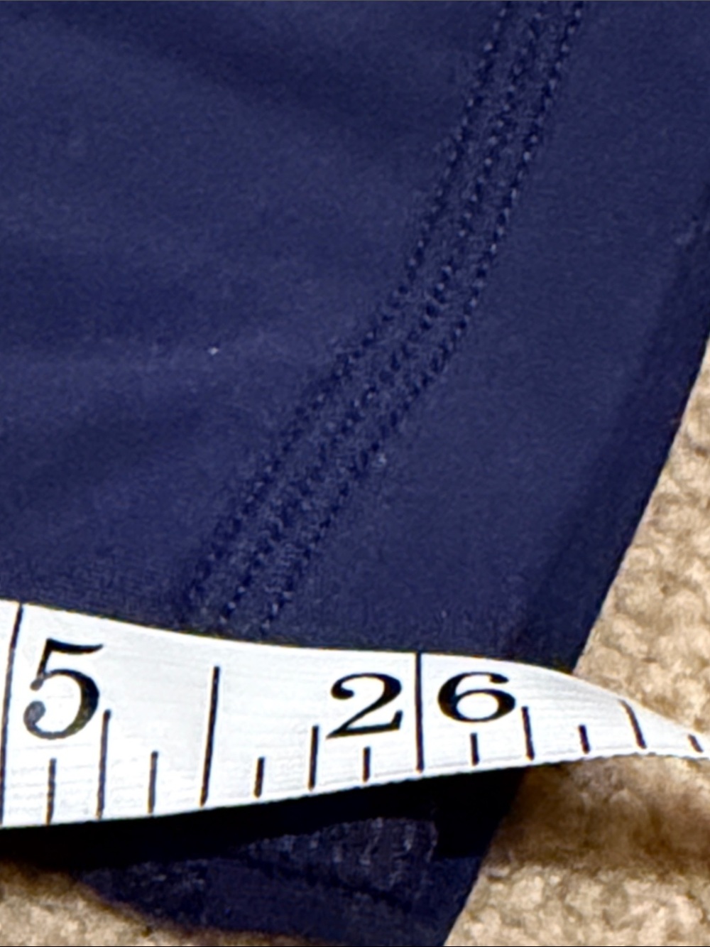 Tory Sport Navy Joggers with Retro Rainbow Chevron - Picture 7 of 7